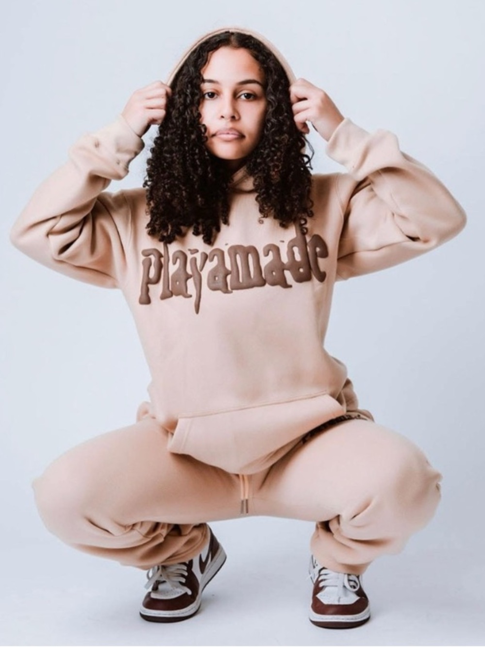 RARE playamade money never cheats puff ink hoodie